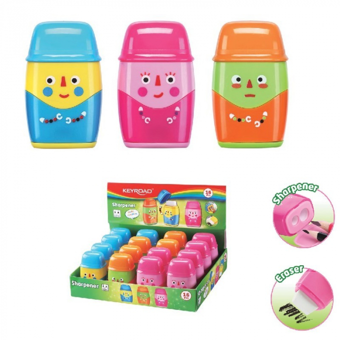 OSTRALJKA+GUMICA KEYROAD PASTEL 1/16